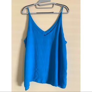 Blue tank top